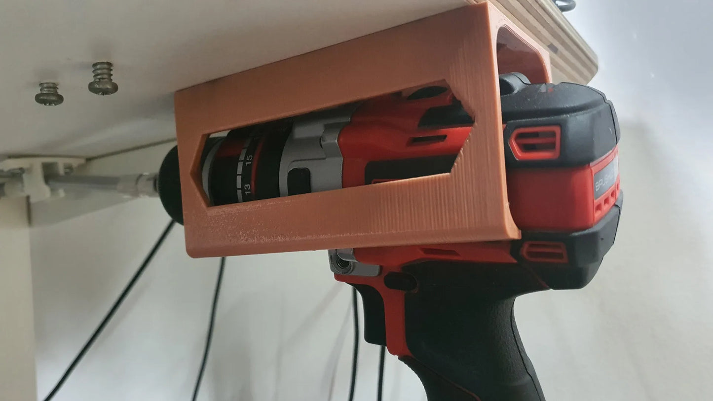 3d PRINTED Universal cordless Drill Holder/Mount