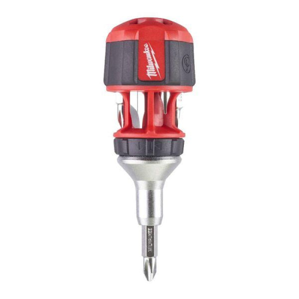 8 IN 1 COMPACT RATCHETING MULTI-BIT SCREWDRIVER